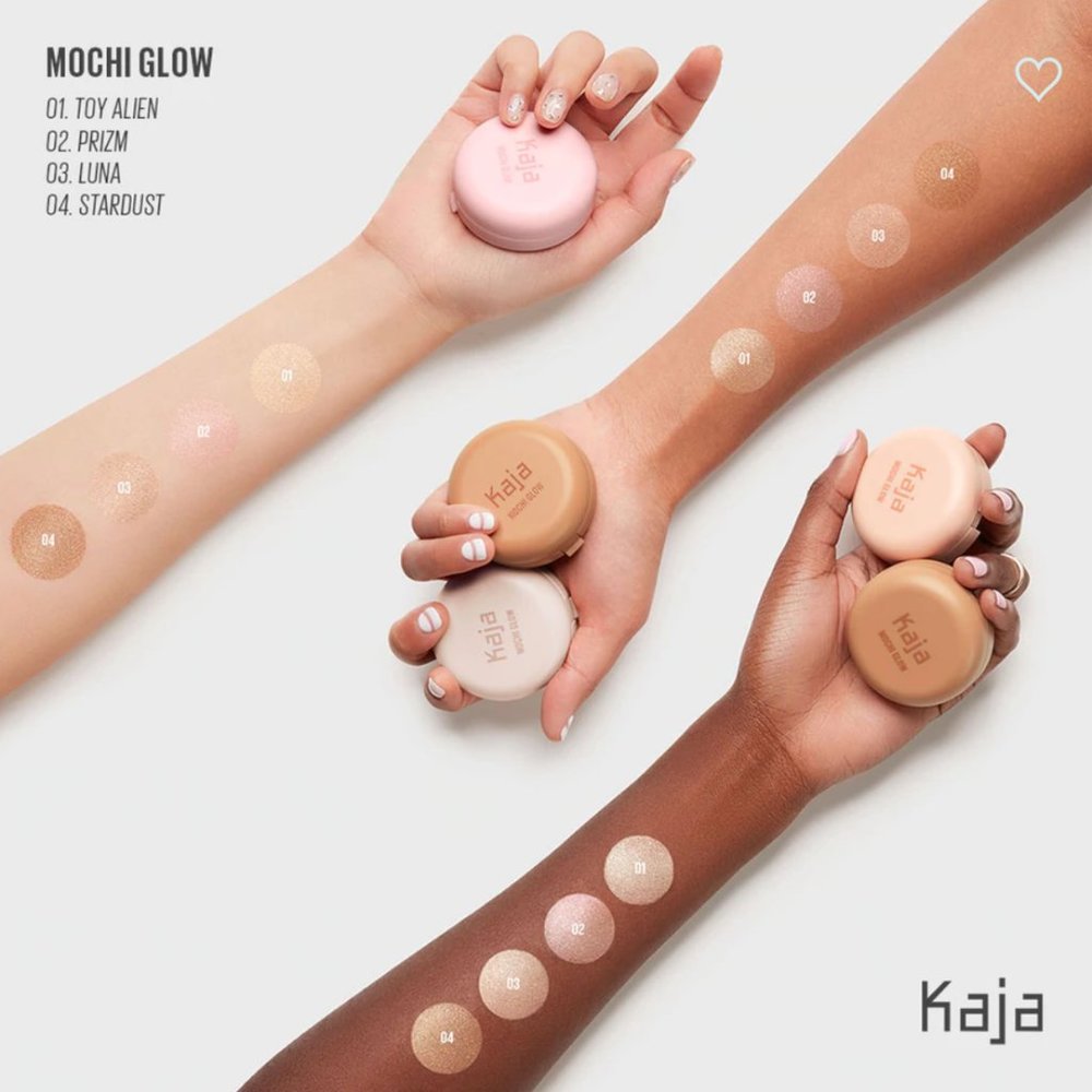 SOLD OUT! 🌙 Kaja Mochi Glow Bouncy Highlighter - Picture 3 of 5